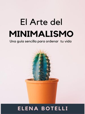cover image of El Arte del Minimalismo